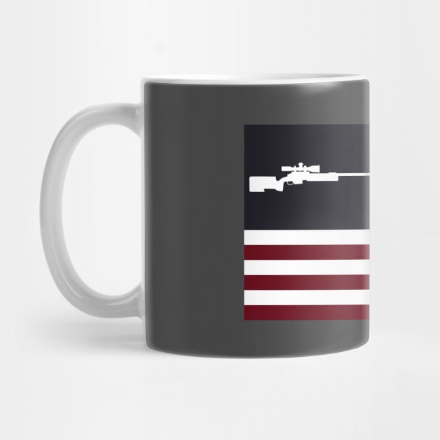 Rifle American Flag by MimicGaming